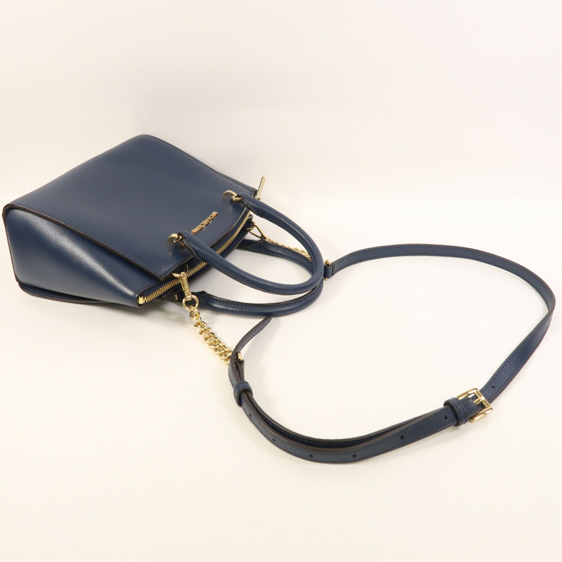 Michael Kors 牛皮皮革2 Way Shoulder金扣手挽肩背兩用袋-8