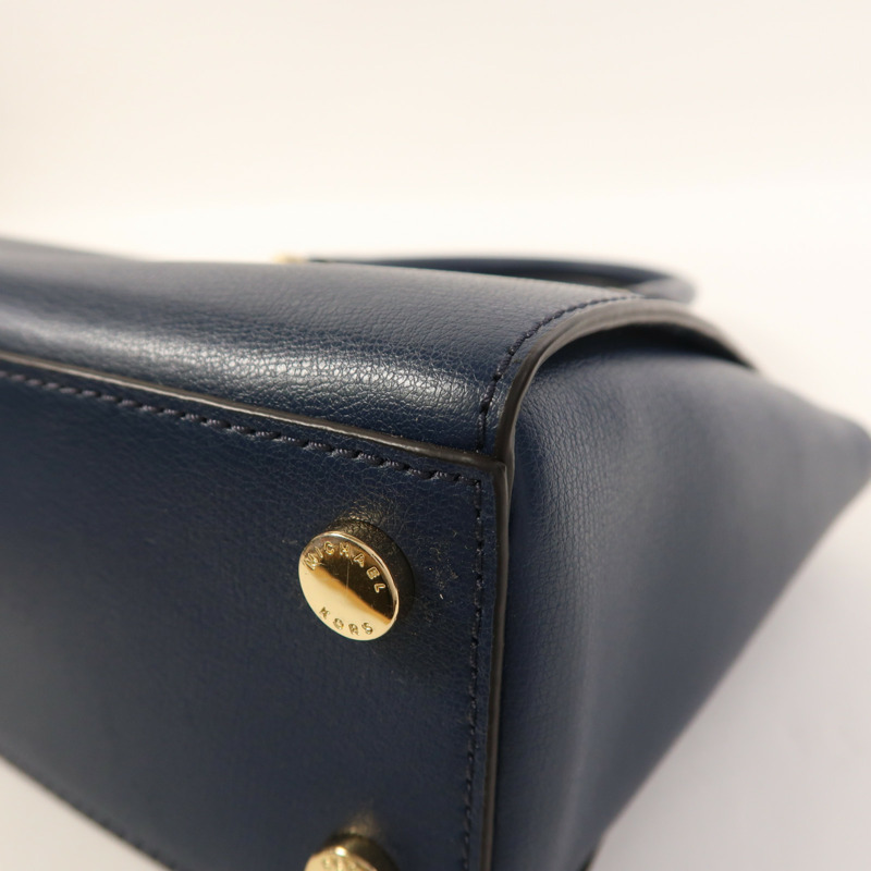 Michael Kors 牛皮皮革2 Way Shoulder金扣手挽肩背兩用袋-11