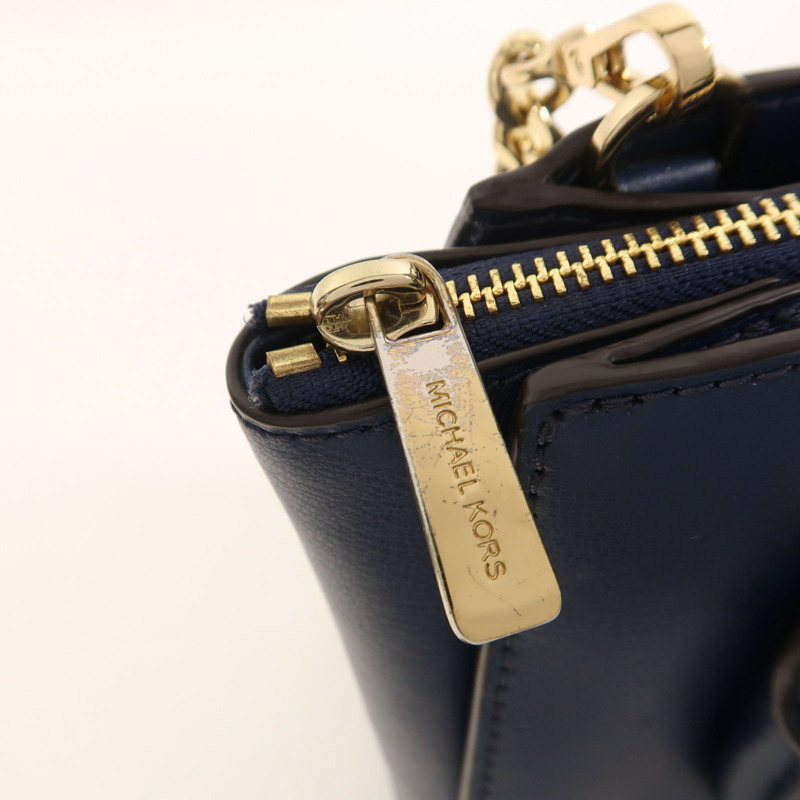 Michael Kors 牛皮皮革2 Way Shoulder金扣手挽肩背兩用袋-14