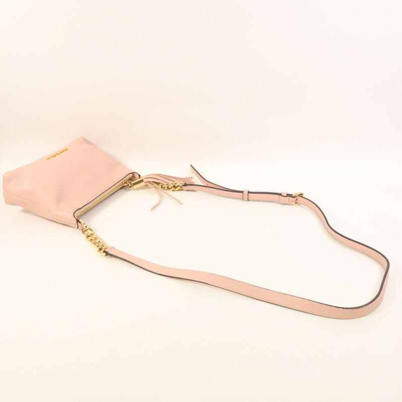 Michael Kors 牛皮皮革Shoulder Bag金扣肩背袋-8