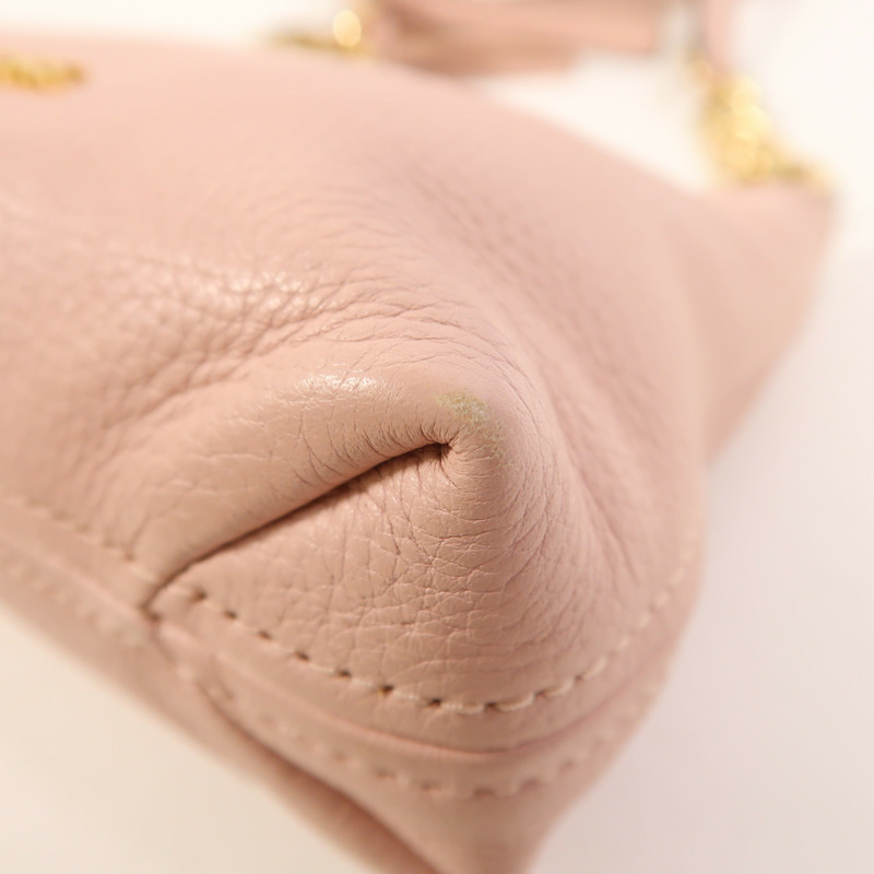 Michael Kors 牛皮皮革Shoulder Bag金扣肩背袋-9