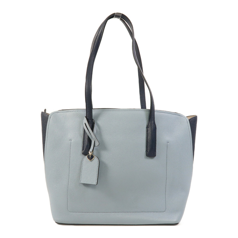 Kate Spade 牛皮皮革Tote Bag金扣肩背袋-1