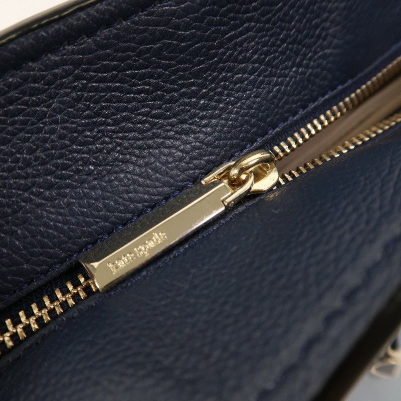 Kate Spade 牛皮皮革Tote Bag金扣肩背袋-14