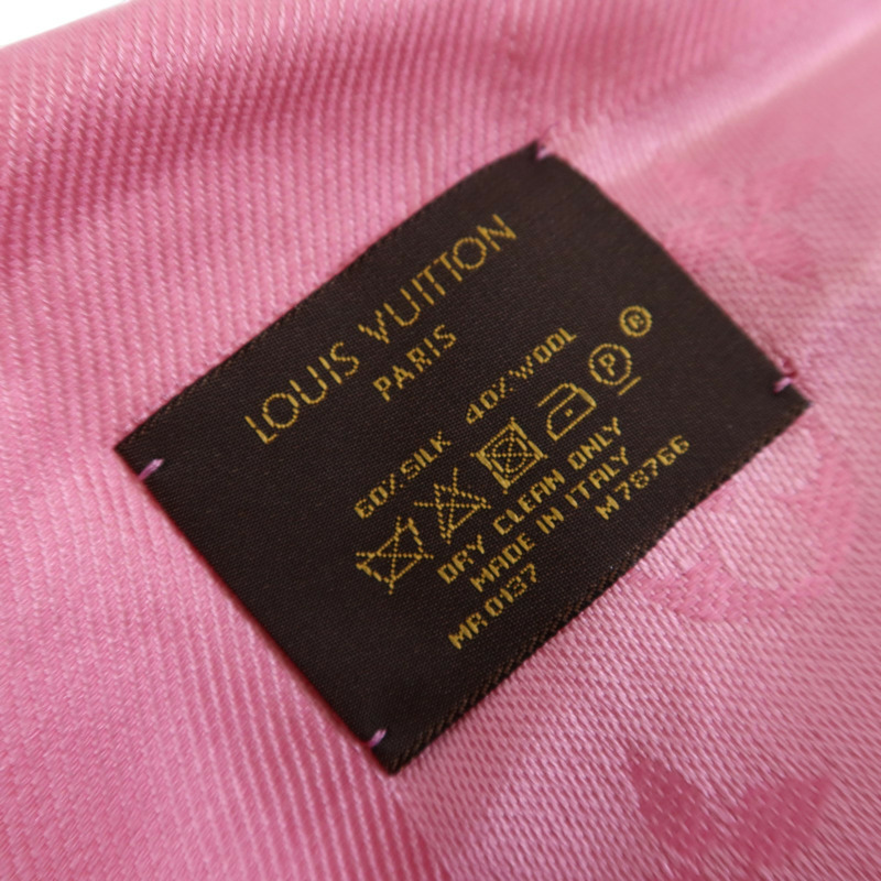 LOUIS VUITTON 絲質/羊毛Scarf絲巾-8