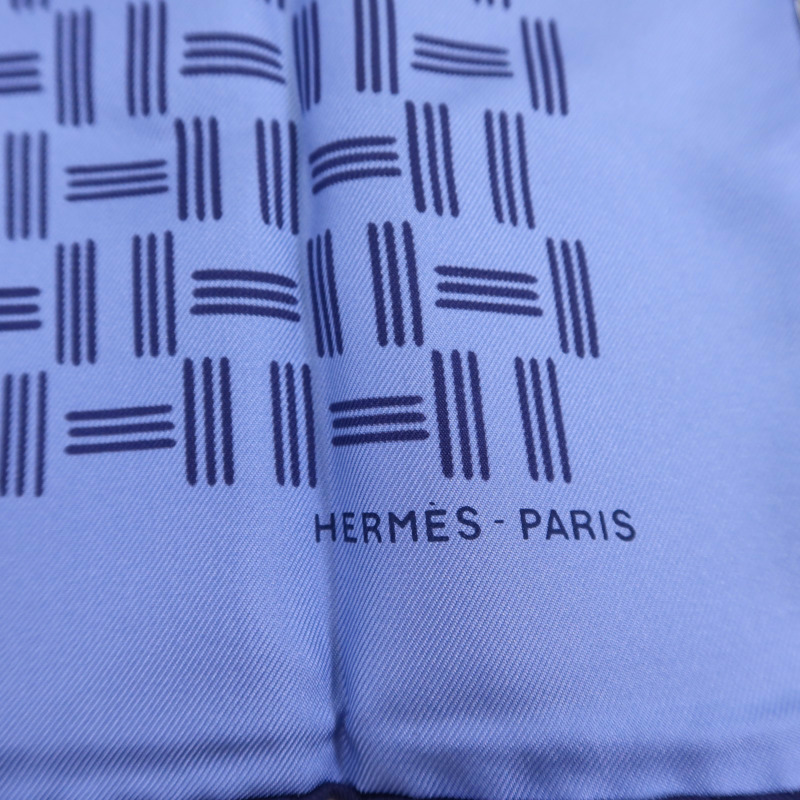 HERMES 絲質Scar 70x70絲巾-6