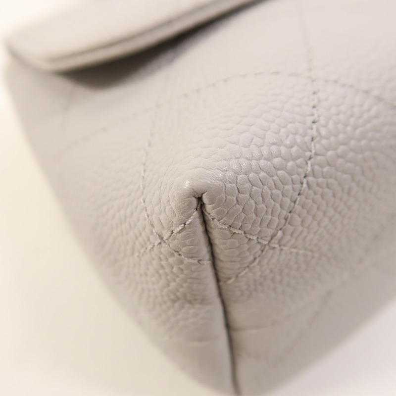 CHANEL 牛皮皮革City Walk Small Flap金扣手挽肩背兩用袋-13