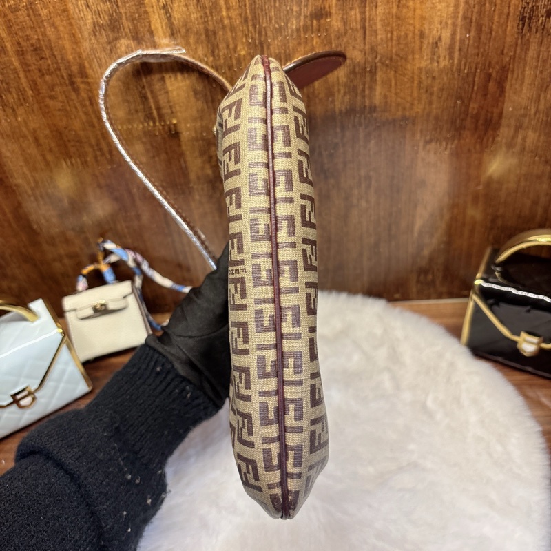 Fendi 經典 FF 圖案手提包-2