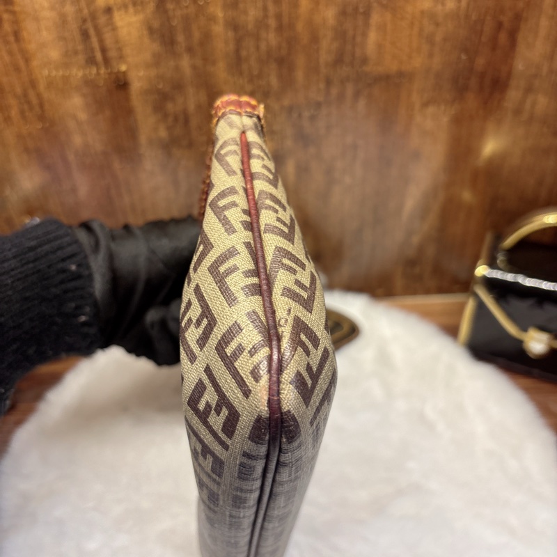 Fendi 經典 FF 圖案手提包-4