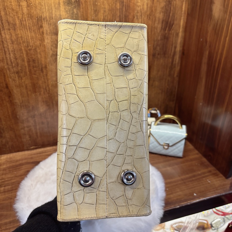 Mul berry 鱷魚紋手提包-2