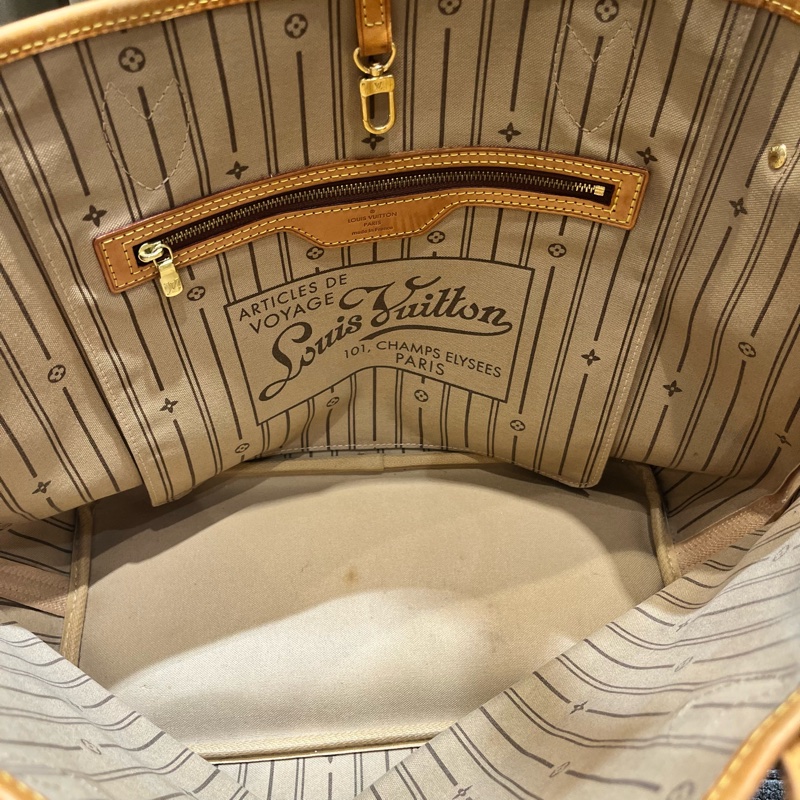 二手LV 原花購物袋肩背包 Neverfull PM 小號 M46979-2