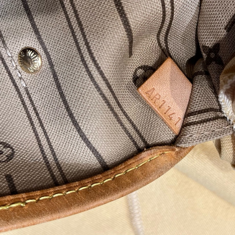 二手LV 原花購物袋肩背包 Neverfull PM 小號 M46979-5