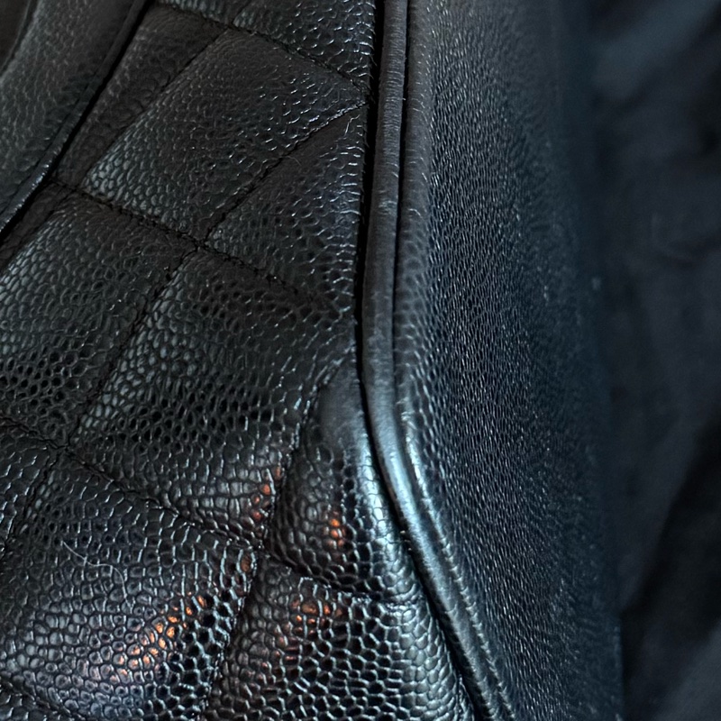 Chanel 銀幣魚子醬希爾頓手提包 9.5成新-20