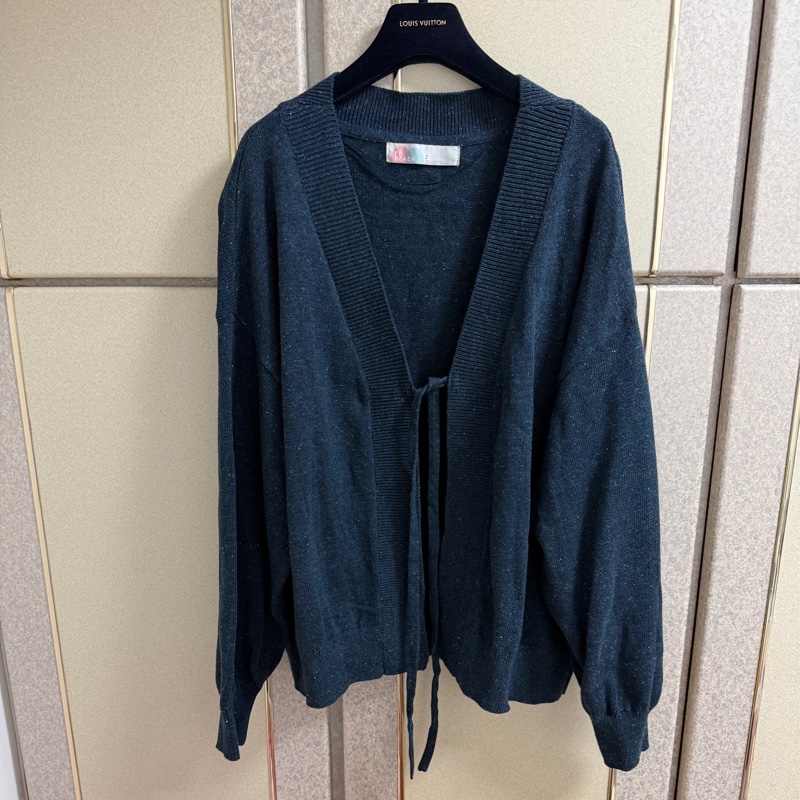 全新Free People 正品深藍色質感外套 M-XL皆可穿-0