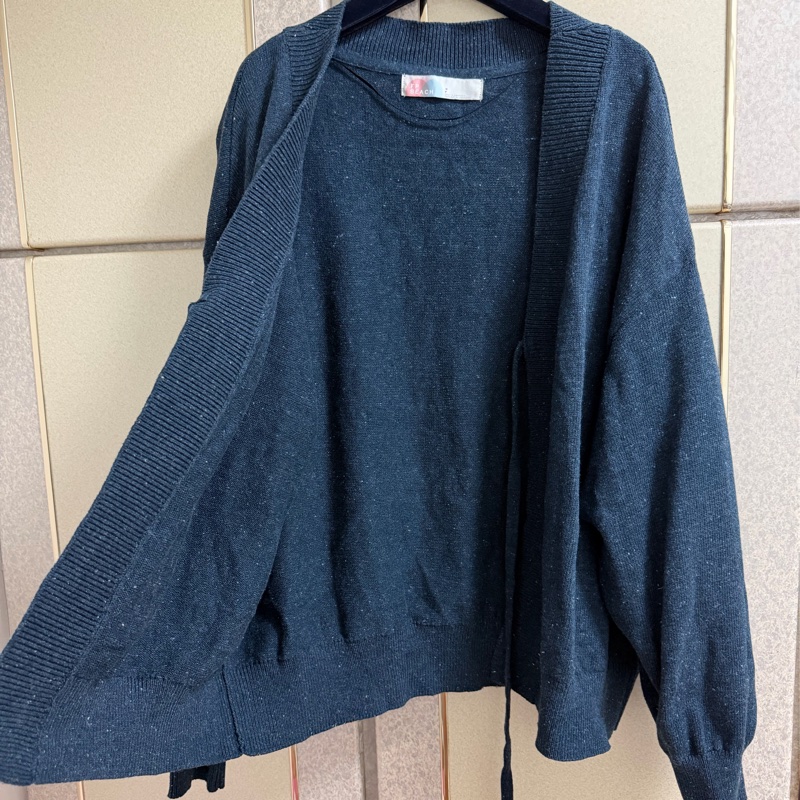 全新Free People 正品深藍色質感外套 M-XL皆可穿-3