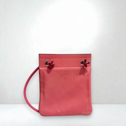 JS1124-HERMES 8W唇膏粉銀釦Swift alinebag