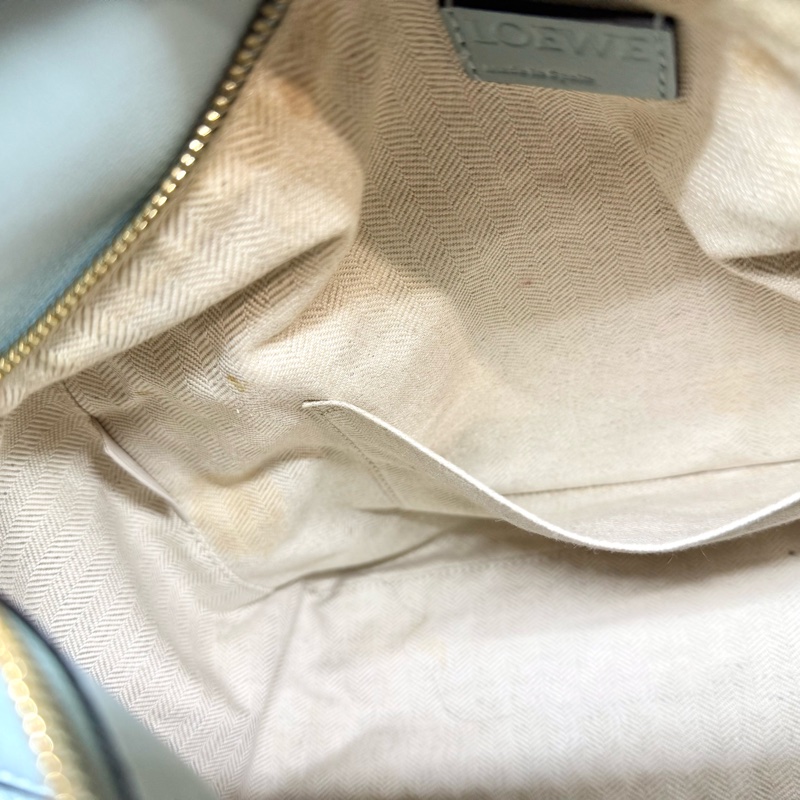 LOEWE淺藍色小牛皮中號puzzle側背包-18