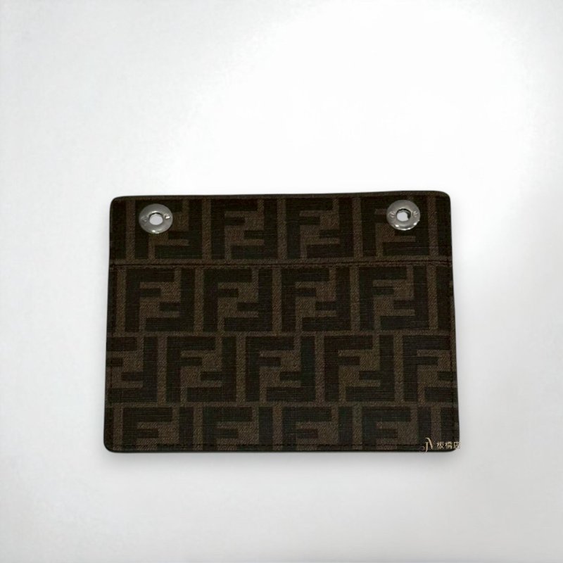 JS1267-FENDI黑色牛皮銀釦Peekaboo ISeeU手提斜背包7VA530AFC3F1EGZ-7