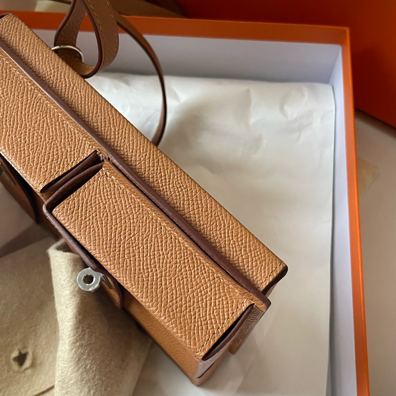 ▪️富貴選物FUGUEI▪️Kelly multipocket 金棕銀扣 三合一-6