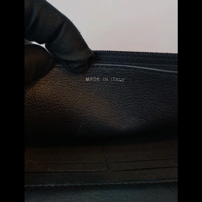 Chanel 銀鍊山茶花壓紋黑皮鍊帶小包 WOC-13