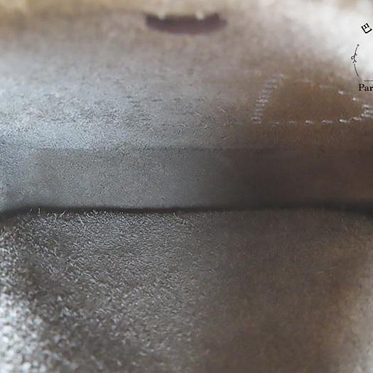 【巴黎站二手名牌專賣店】＊現貨＊HERMES 愛馬仕 真品＊K刻 Mini Evelyne 16大象灰小牛皮金釦鏤空洞H LOGO灰背帶肩背斜背包-3