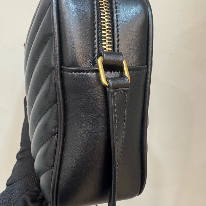 ysl 黑金流蘇相機包-5