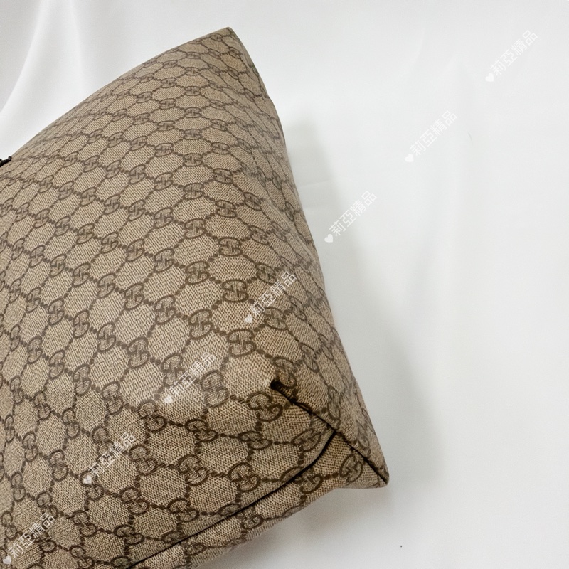 莉亞精品♡ Gucci 老花托特包 二手美包-8