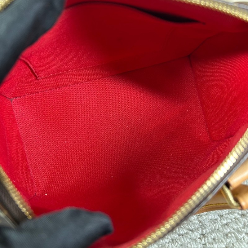 LV路易威登Speedy20 經典老花手提單肩斜挎包 性價比超高 容量合適 配寬肩帶 輕便又能裝-2