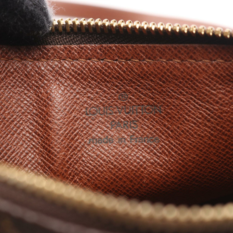 路易威登 Papillon 26 Old 手提包 M51366 Monogram 帆布皮革棕色二手-3