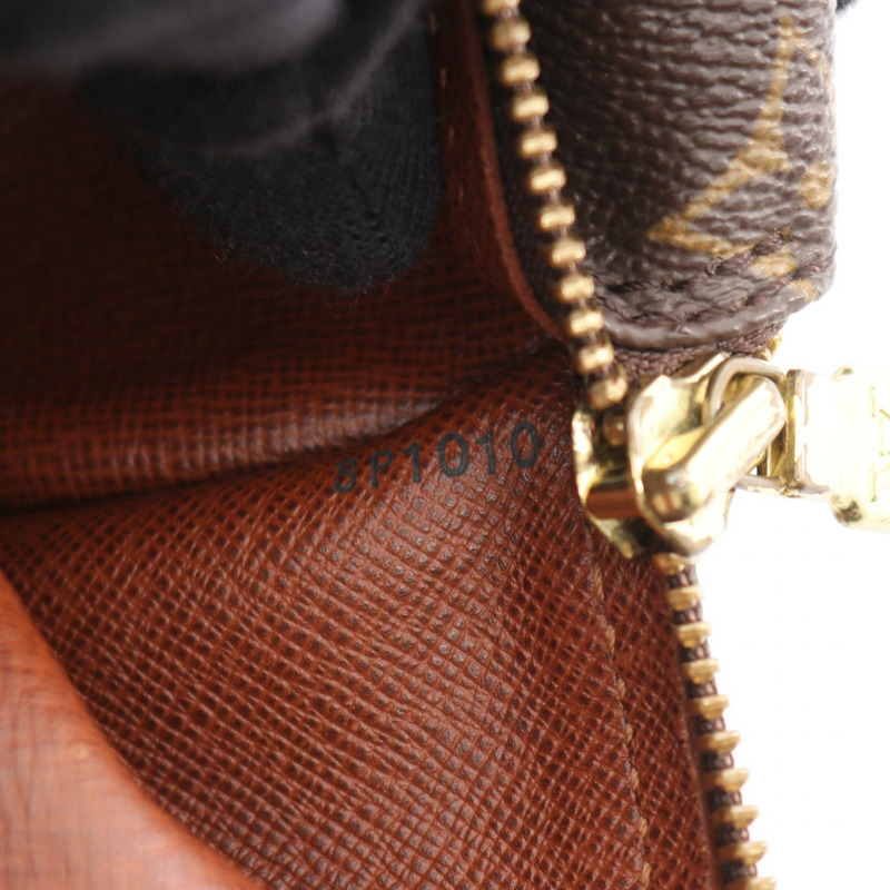 路易威登 Papillon 26 Old 手提包 M51366 Monogram 帆布皮革棕色二手-4