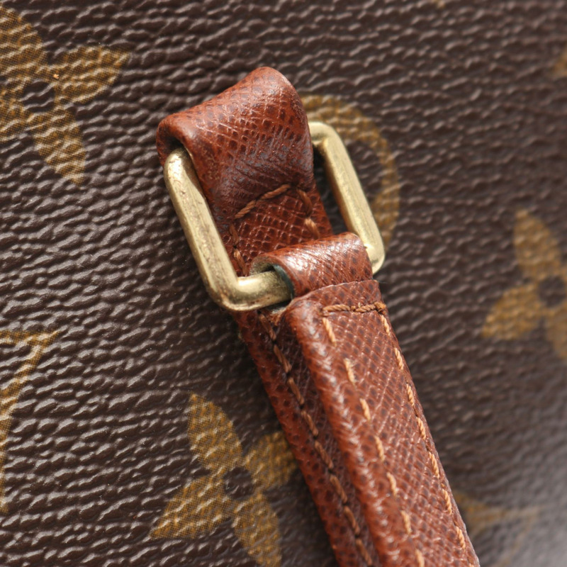 路易威登 Papillon 26 Old 手提包 M51366 Monogram 帆布皮革棕色二手-8