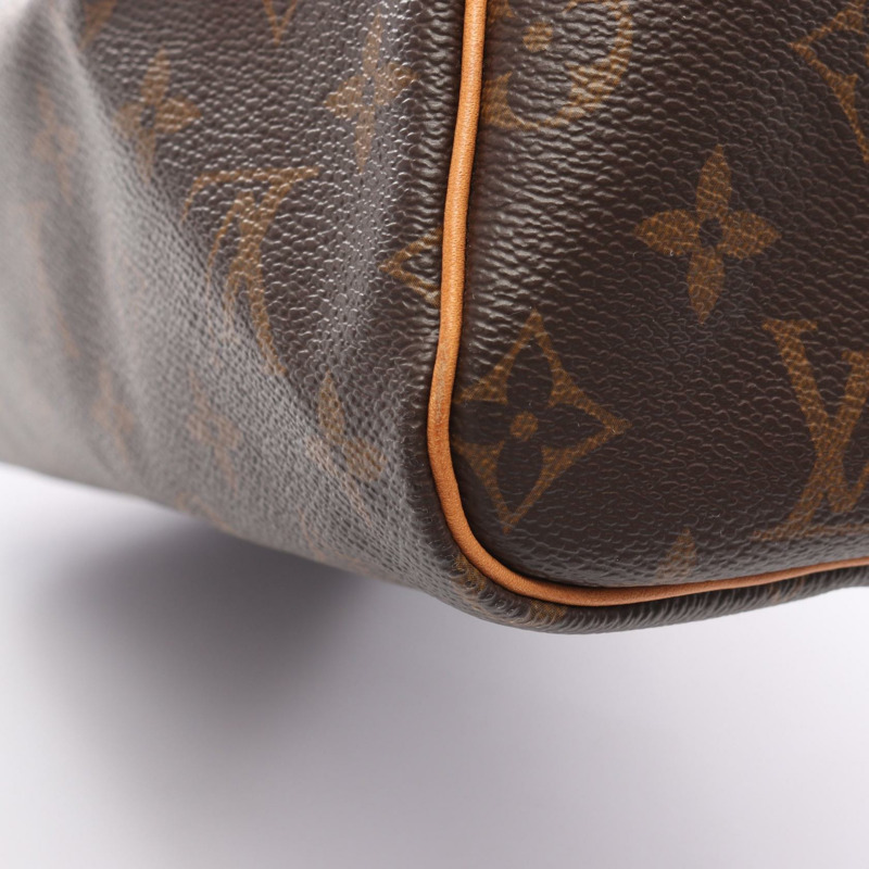 路易威登 Speedy 30 手提包 M41108 Monogram 帆布皮革棕色二手 LV-9