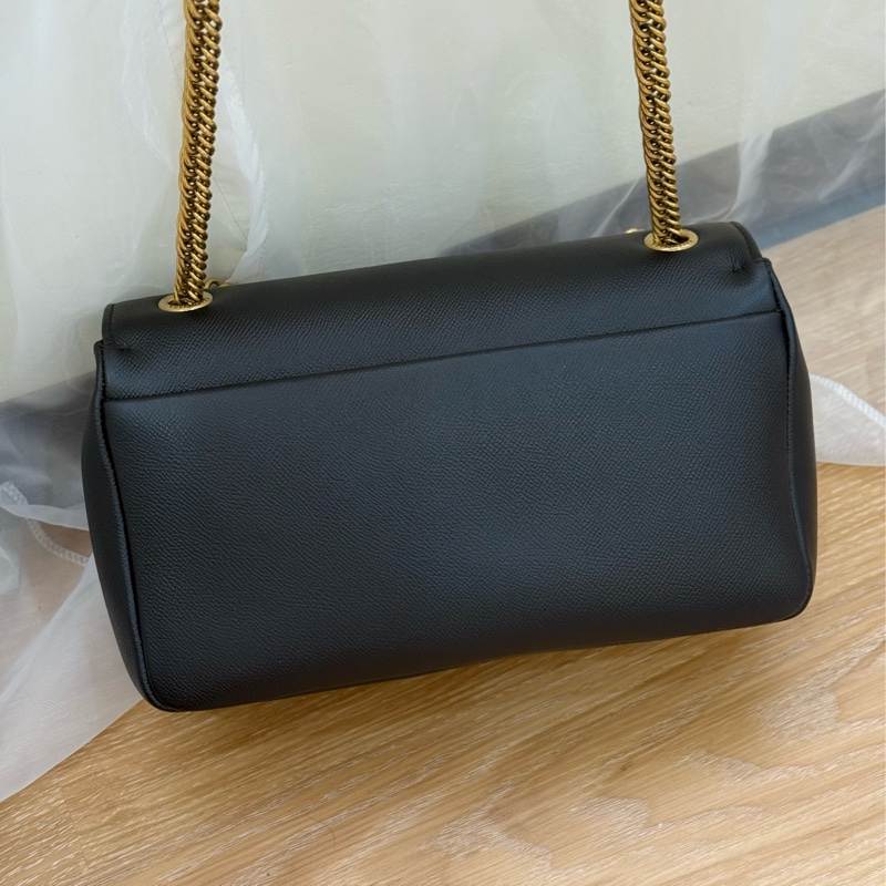 Balenciaga BB 巴黎吊飾鏈條包 黑金款-1