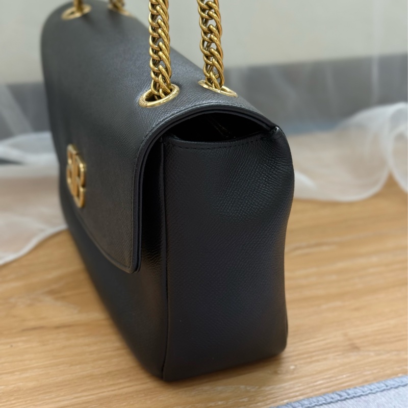 Balenciaga BB 巴黎吊飾鏈條包 黑金款-3