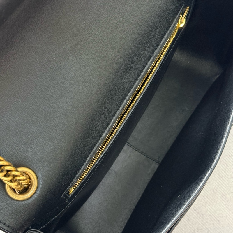 Balenciaga BB 巴黎吊飾鏈條包 黑金款-12