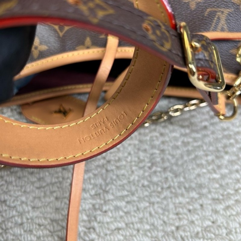 ZZZ LV路易威登Carryall BB 老花圖案配可調節肩帶 單肩斜挎兩用 容量實用 日常出門很方便-16