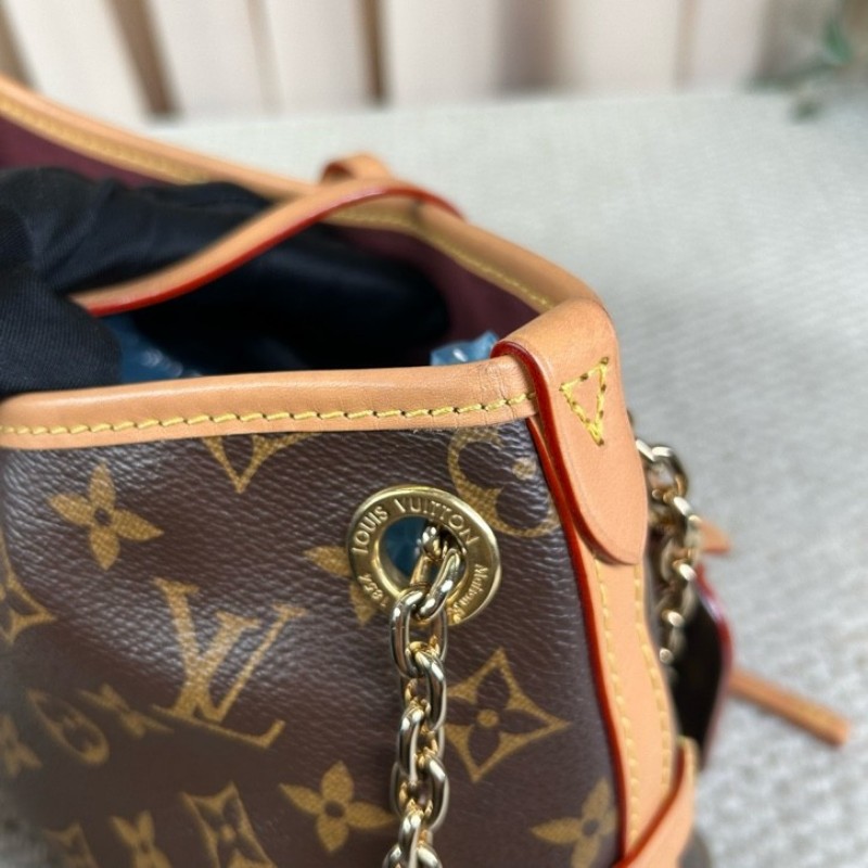 ZZZ LV路易威登Carryall BB 老花圖案配可調節肩帶 單肩斜挎兩用 容量實用 日常出門很方便-19