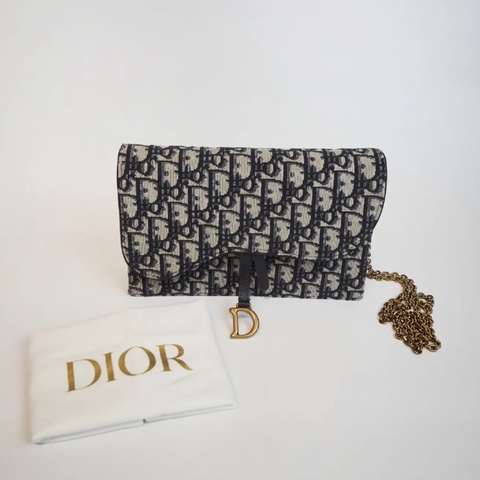 DIOR woc 老花鍊條包