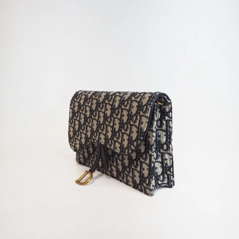 DIOR woc 老花鍊條包-2