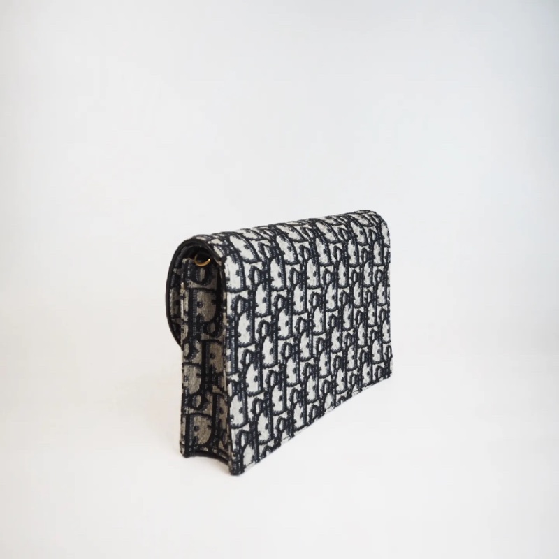 DIOR woc 老花鍊條包-5