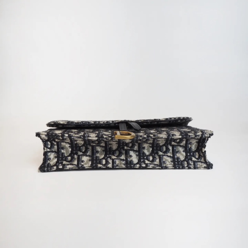 DIOR woc 老花鍊條包-13