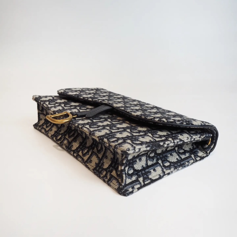 DIOR woc 老花鍊條包-15