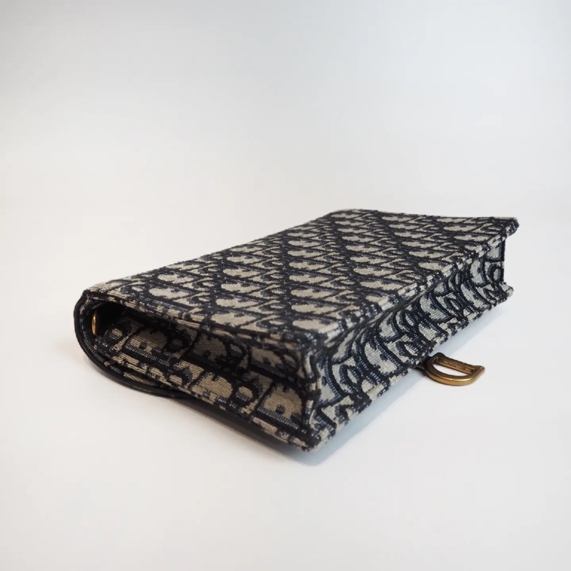 DIOR woc 老花鍊條包-16