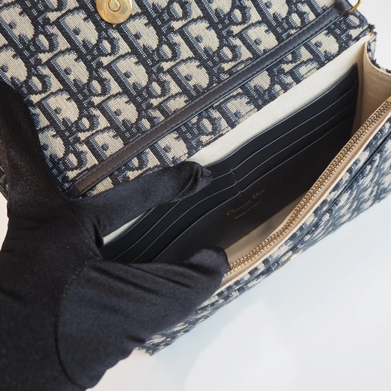 DIOR woc 老花鍊條包-21