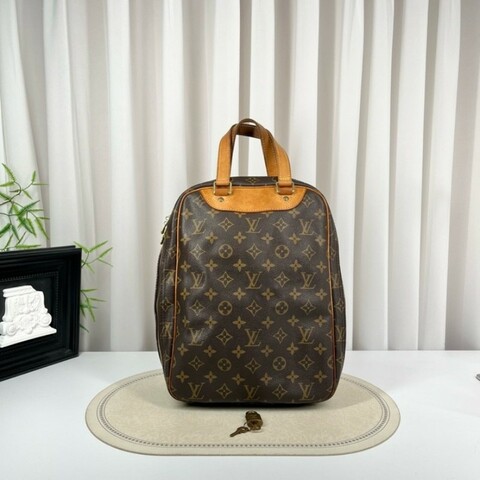 LV路易威登 老花中古豎版珍妮包手提包 空間大 包型立體 日常通勤都適合