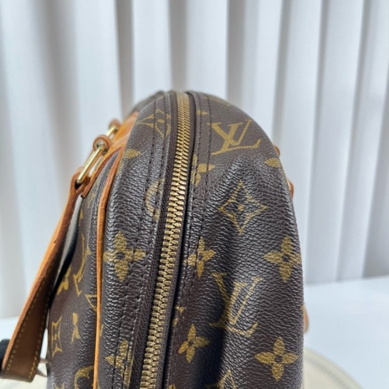 LV路易威登 老花中古豎版珍妮包手提包 空間大 包型立體 日常通勤都適合-10