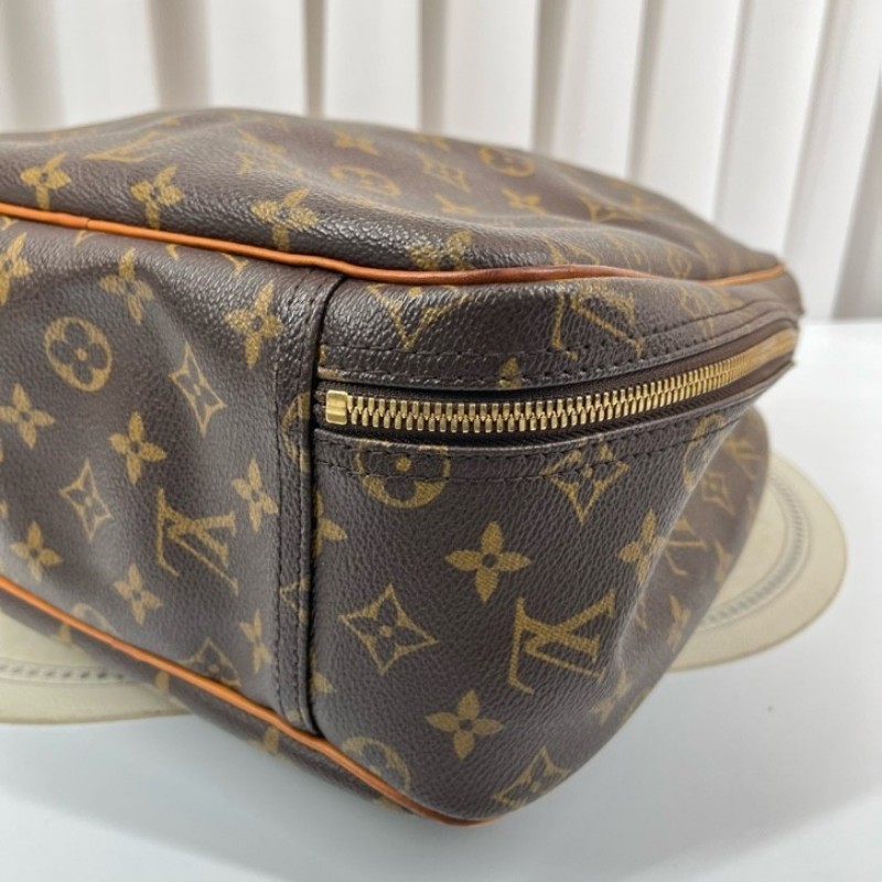 LV路易威登 老花中古豎版珍妮包手提包 空間大 包型立體 日常通勤都適合-15