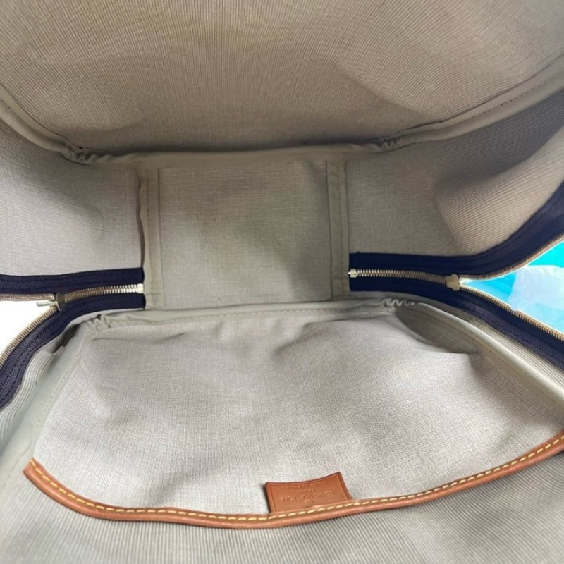 LV路易威登 老花中古豎版珍妮包手提包 空間大 包型立體 日常通勤都適合-16