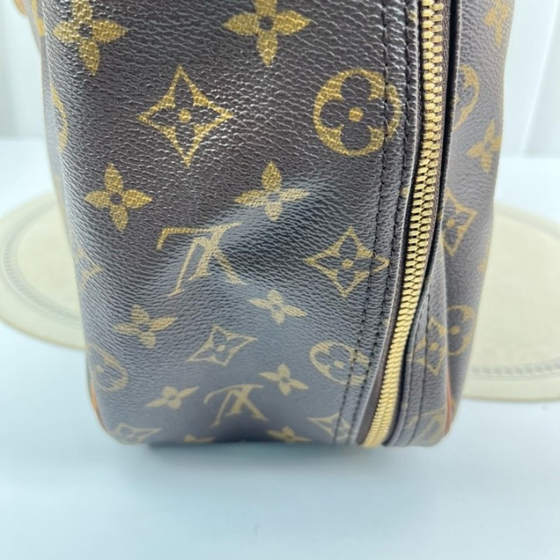 LV路易威登 老花中古豎版珍妮包手提包 空間大 包型立體 日常通勤都適合-24