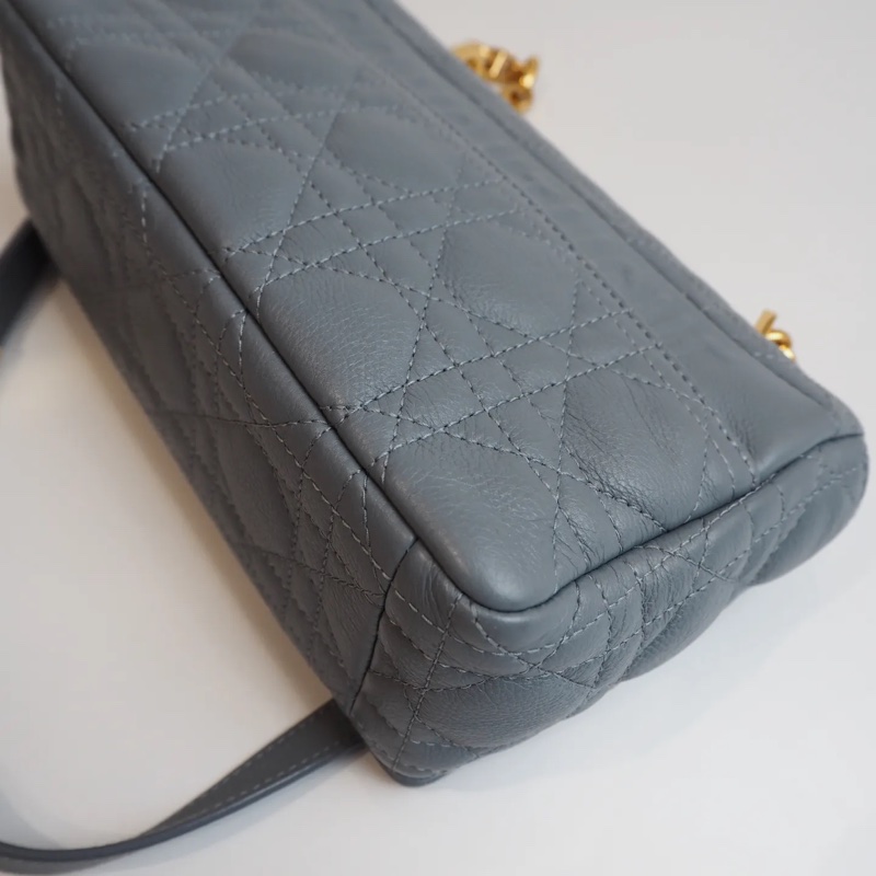 DIOR 霧霾藍色小號caro-16