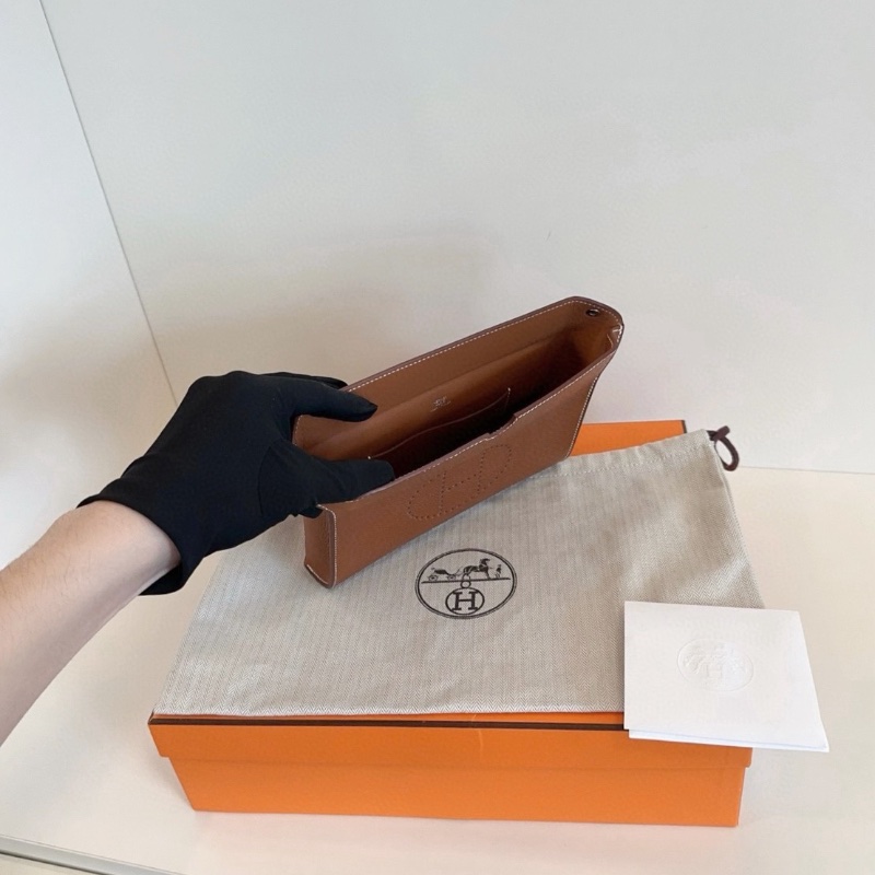 Hermes videpoches金棕福寶馬鞍銀扣21*16*4  99新配件塵袋盒子購證-2